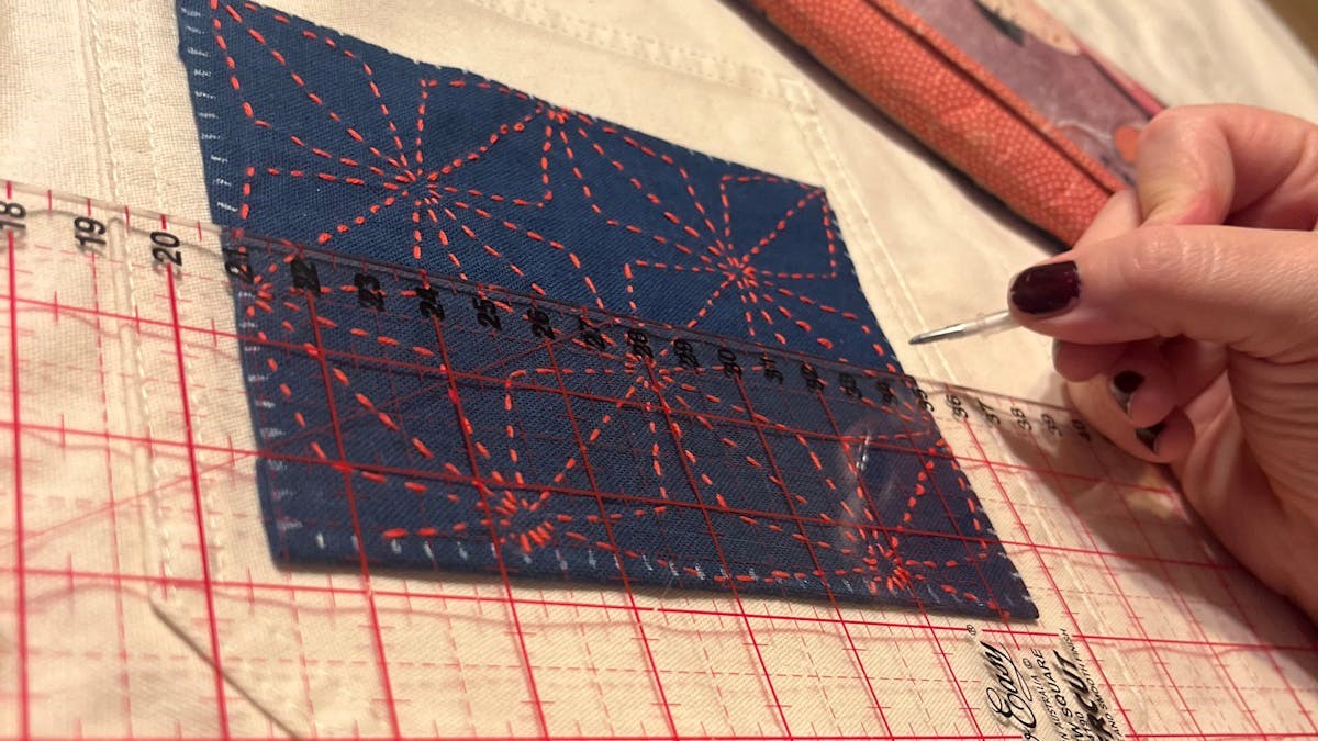 Workshop i japansk broderi og lapning
