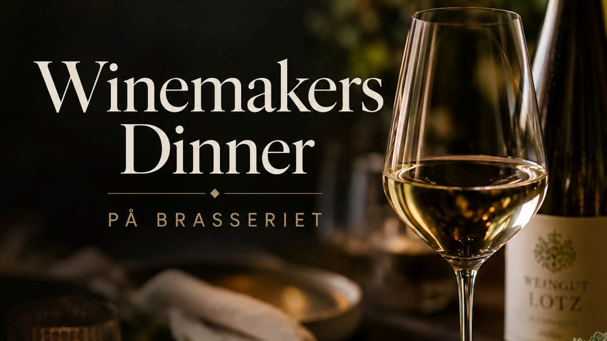 Winemakers Dinner på Brasseriet