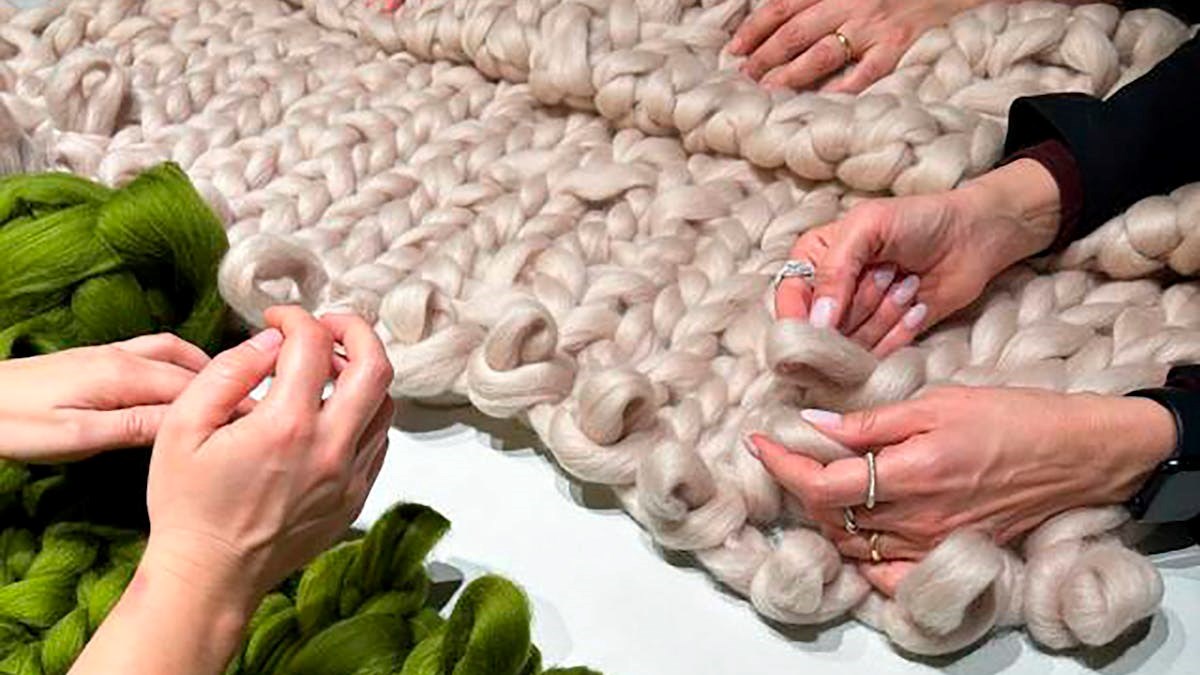 Workshop: Hækl & strik stort