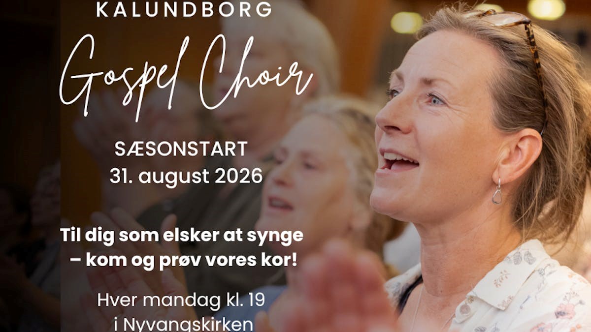 Tilmelding til Kalundborg Gospel Choir - Efterår 2026