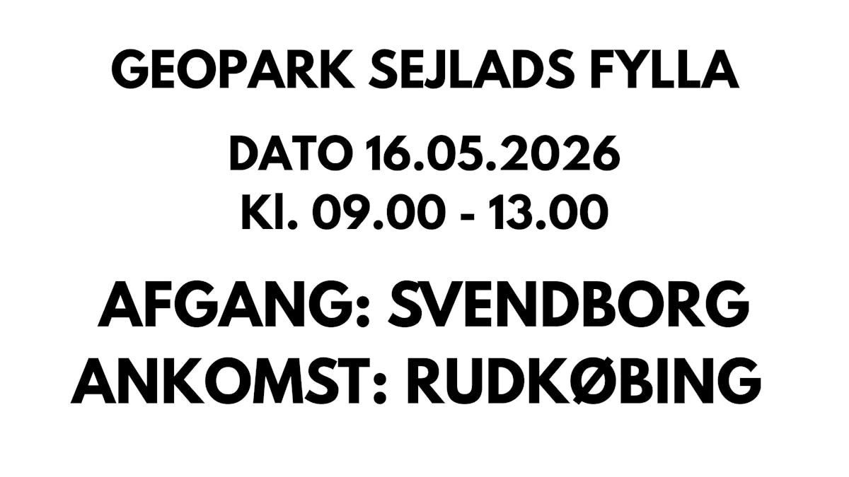 Øhavsekspedition med skonnerten Fylla