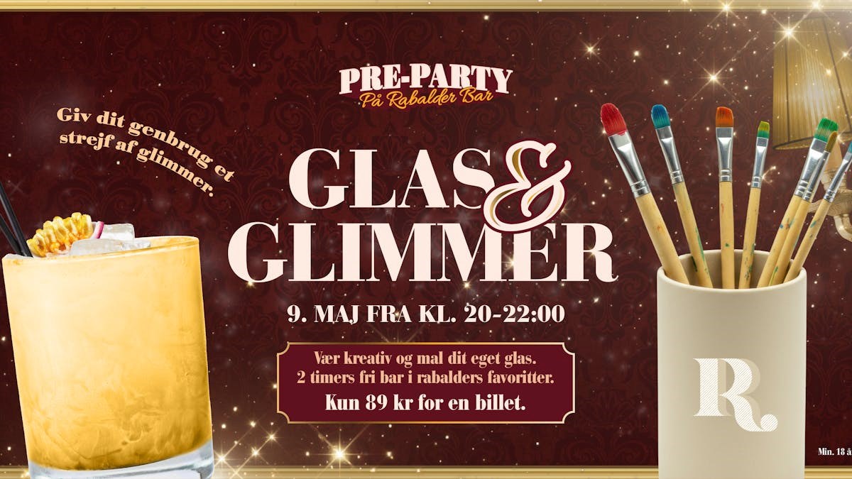 * glas & glimmer - på rabalder bar*