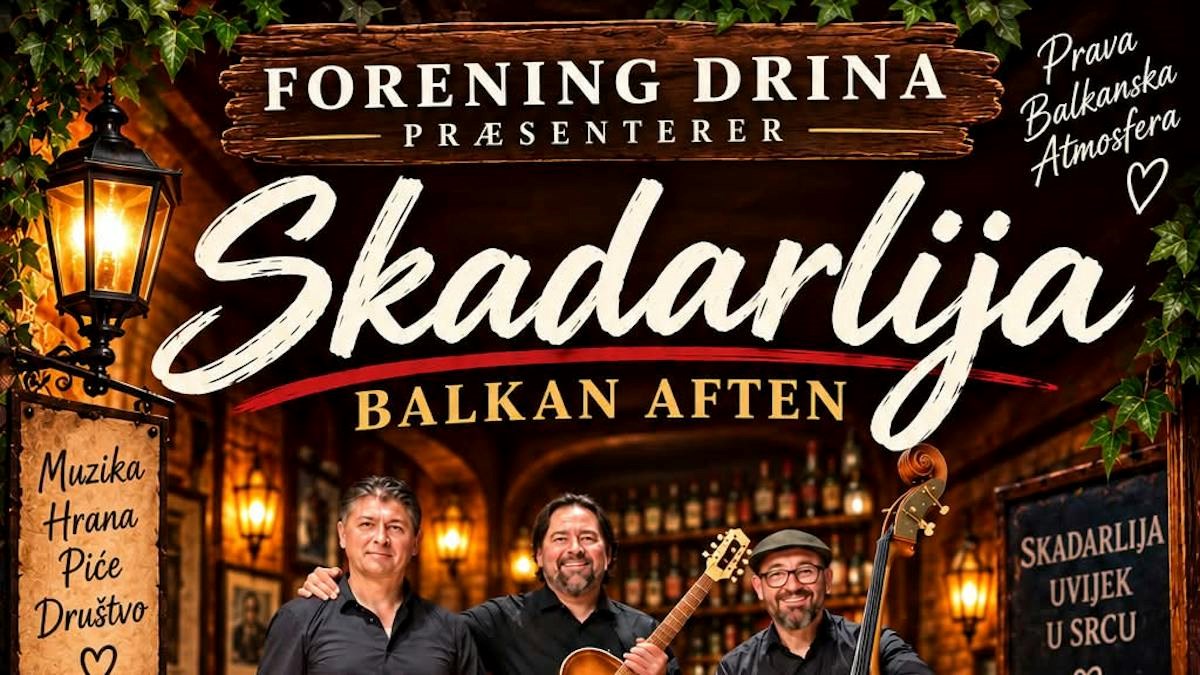 Skadarlija balkan aften