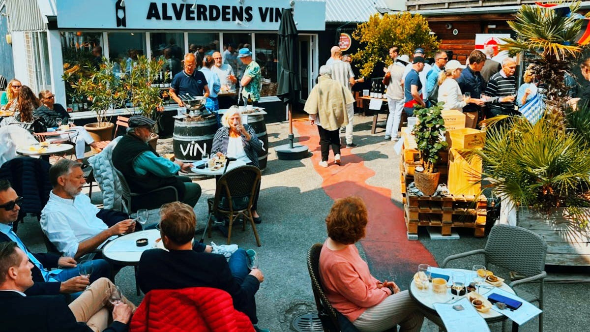 Receptions Fest Alverdensvine VINBAR