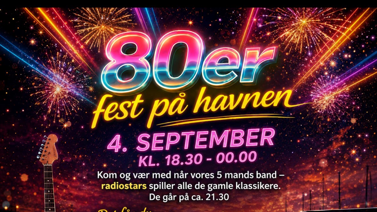 80ér fest på Havnen