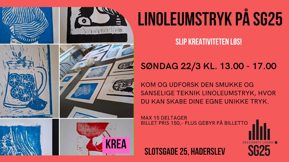 Linoleumstryk på SG25