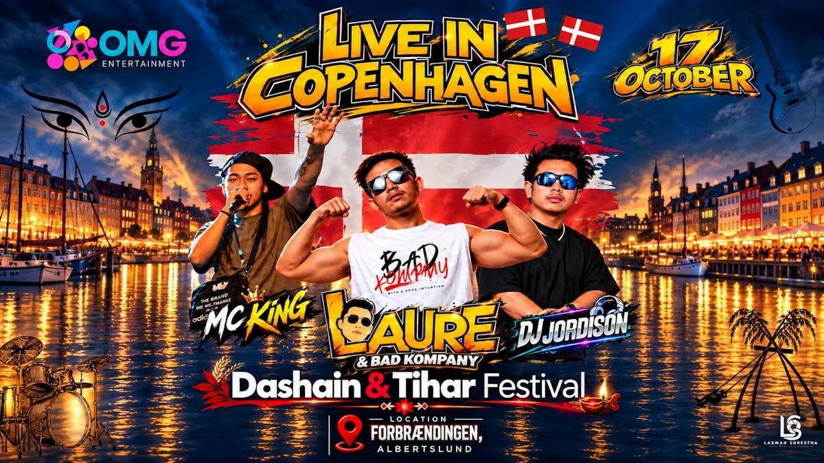 Laure & Bad Kompany Live in Copenhagen