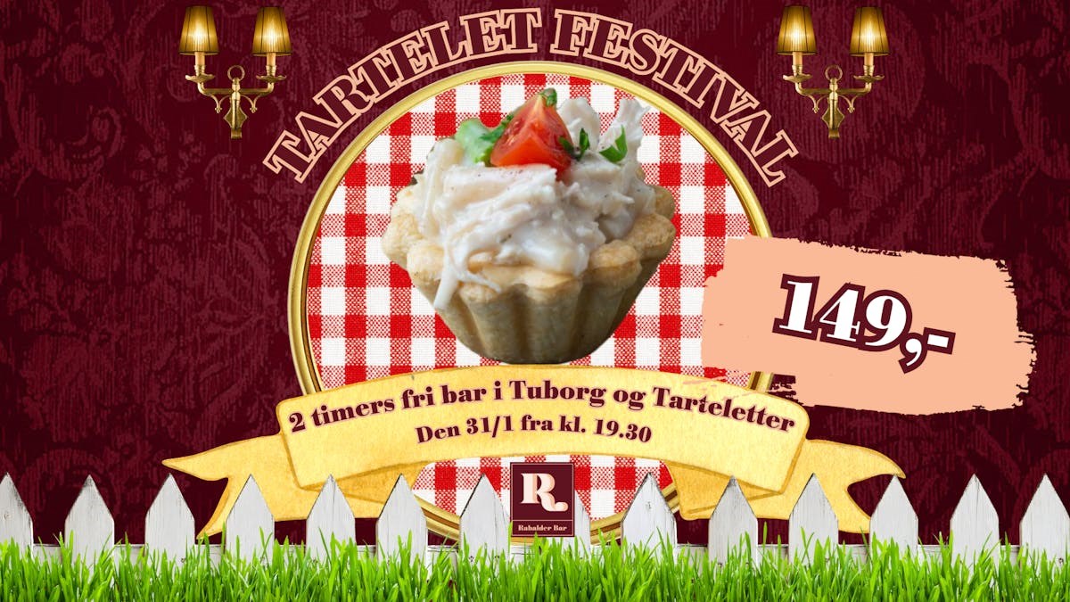 Tartelet Festival på Rabalder Bar