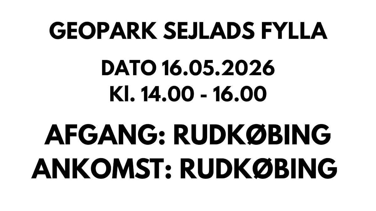 Øhavsekspedition med skonnerten Fylla
