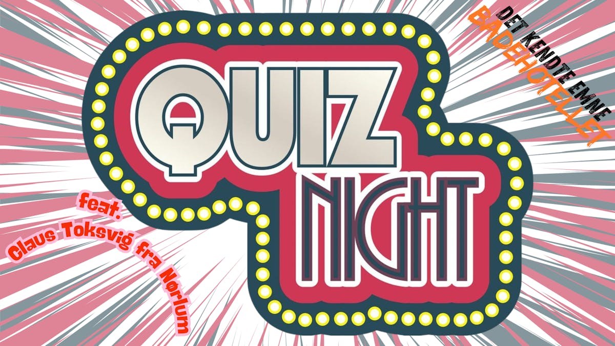 Quiz-night feat. Claus Toksvig fra Nørlum
