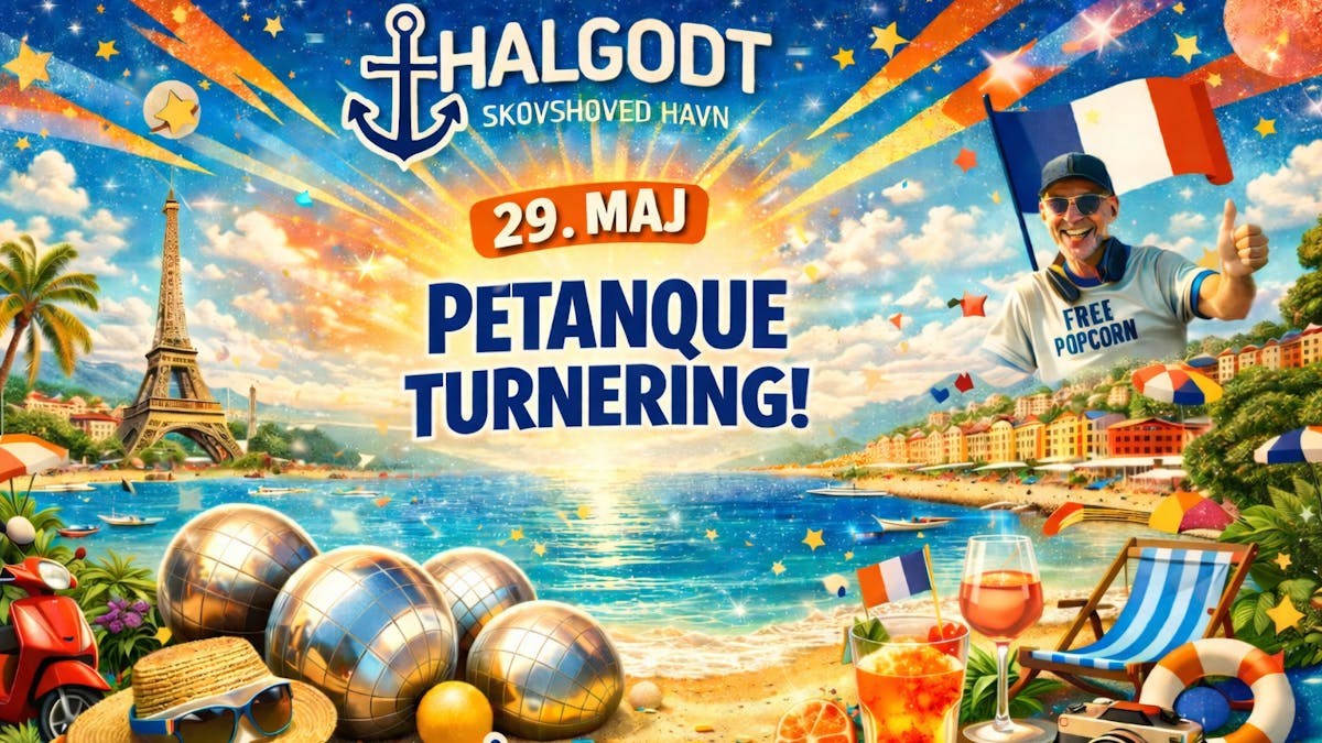Petanque-turnering på Halgodt