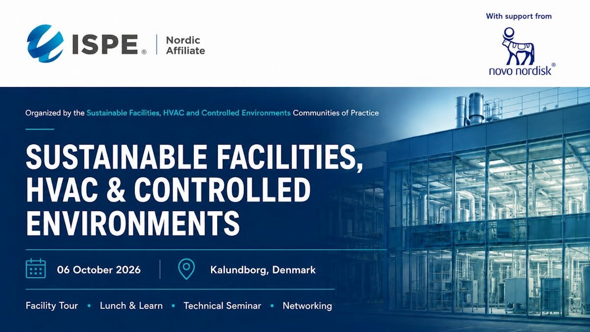 Building More Efficient, Resilient and Sustainable Pharmaceutical Facilities