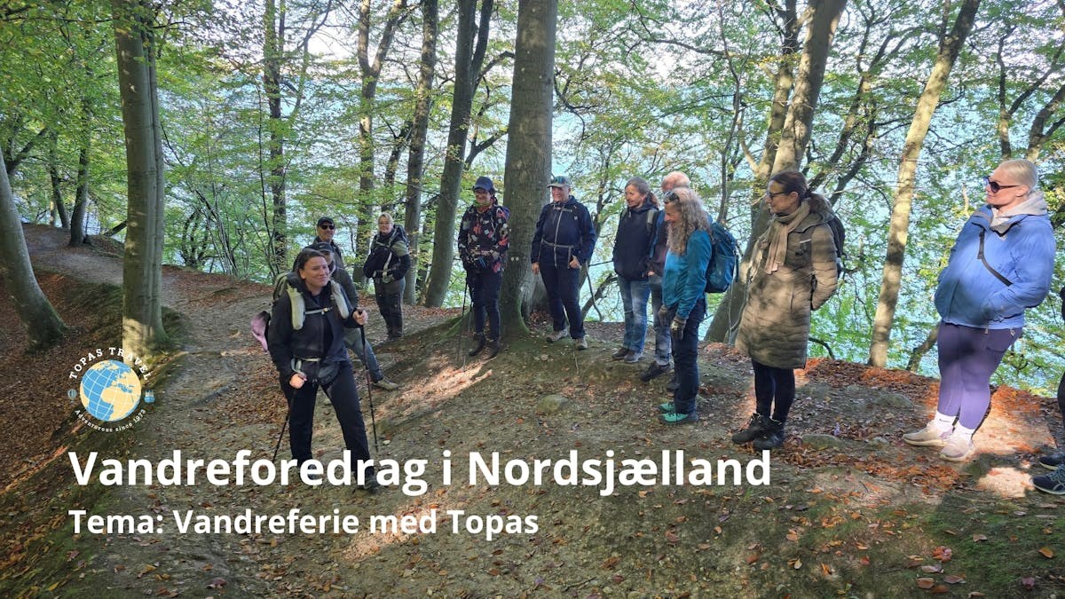 Vandrende vandreforedrag - Nordsjælland