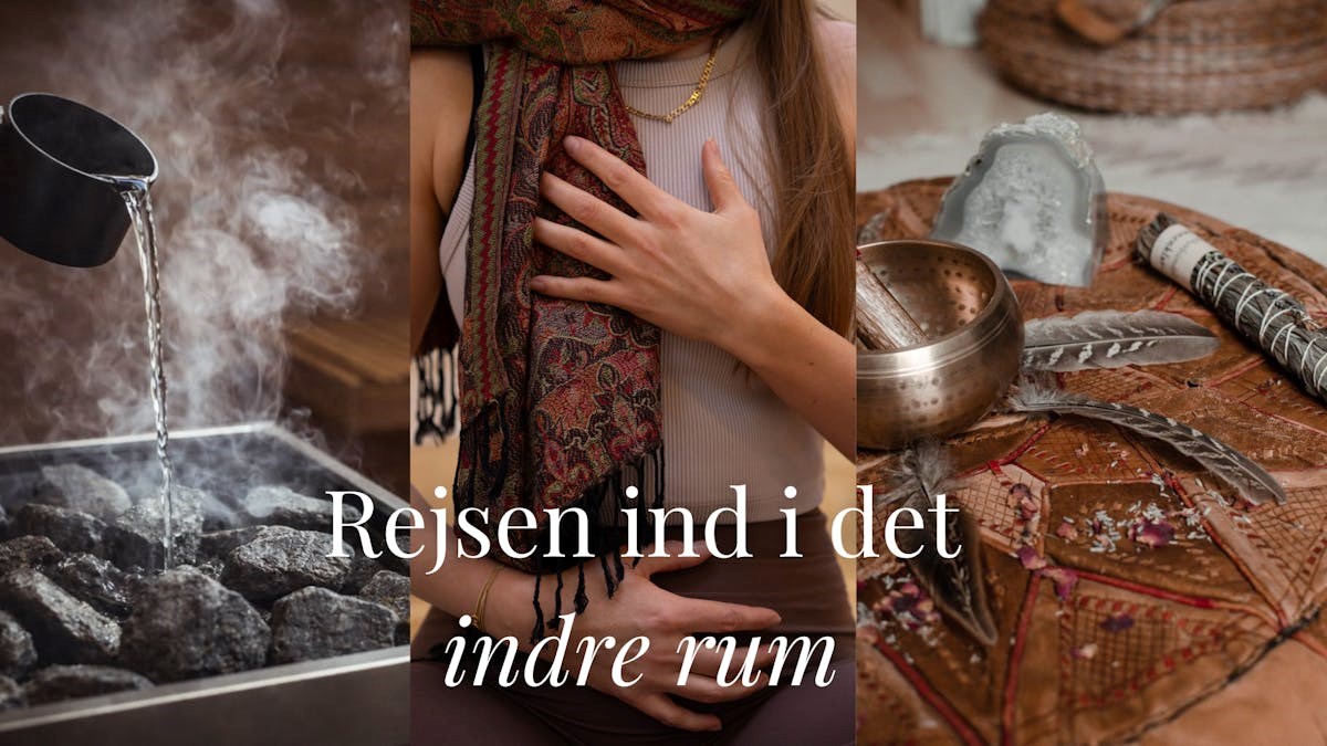 Rejsen ind i det indre rum: En ceremoniel dag med kropsterapeutisk yoga, saunagus og trommerejse