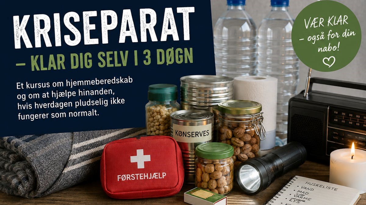 Kan du klare dig selv i 3 døgn?
