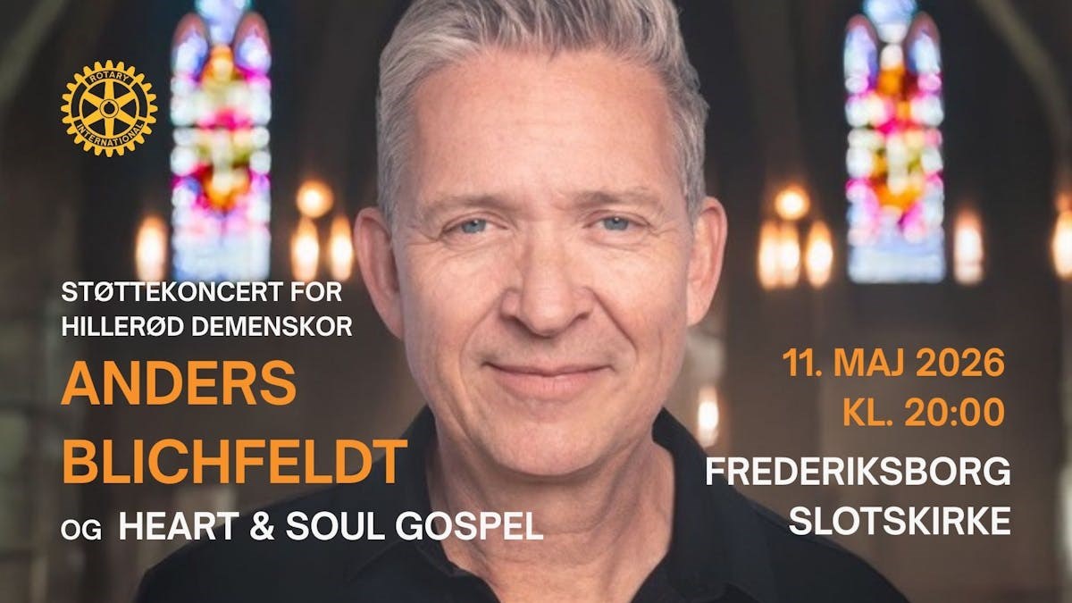 Støttekoncert til fordel for Hillerød Demenskor