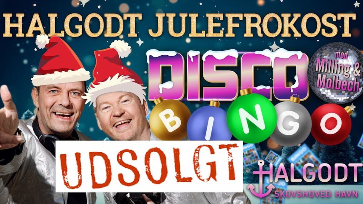 Halgodt Julefrokost 2025 - Fredag (Udsolgt!)