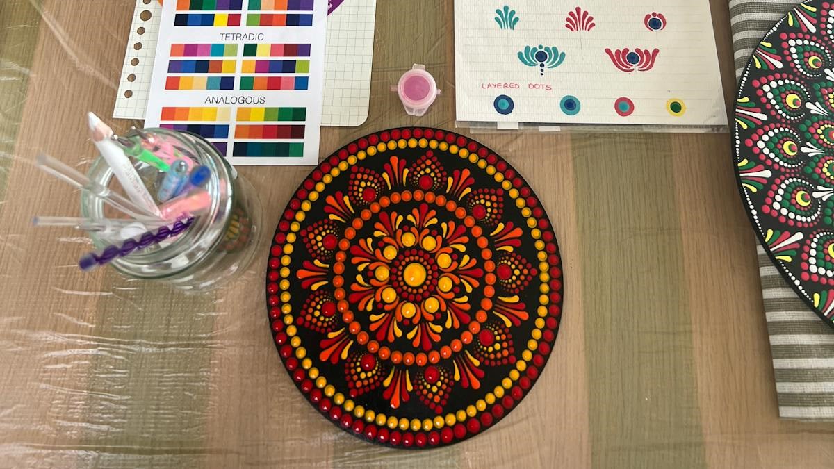 Mindful Dot Mandala Workshop for Beginners