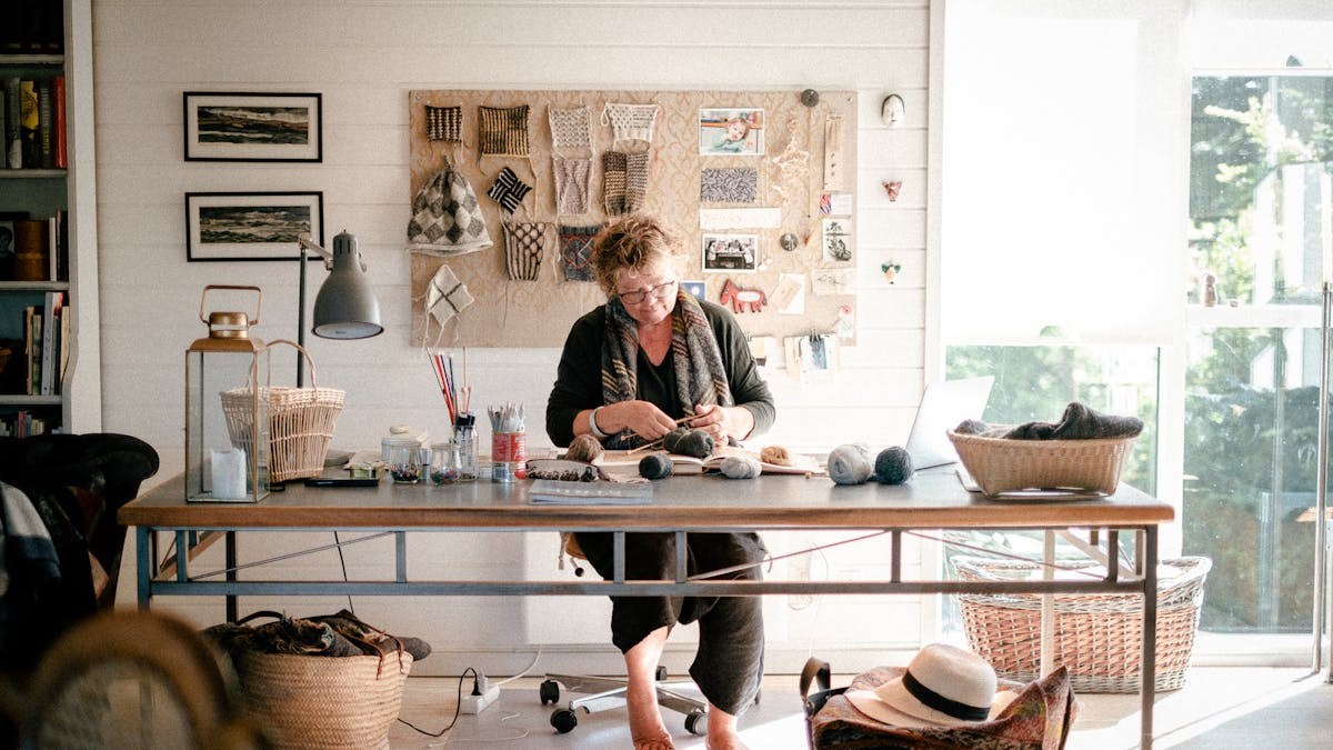 "Mit strikkeliv" med Marianne Isager