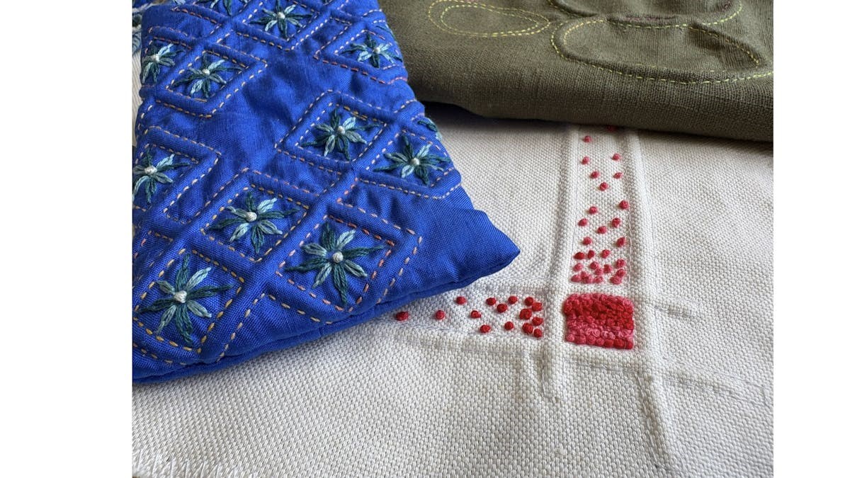 Italiensk snorequilt og vilde knuder v/ Tekstilmagi