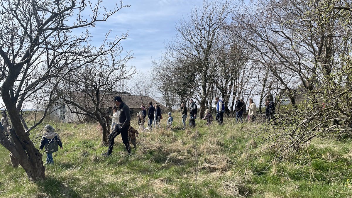 Påskebrunch og æggejagt