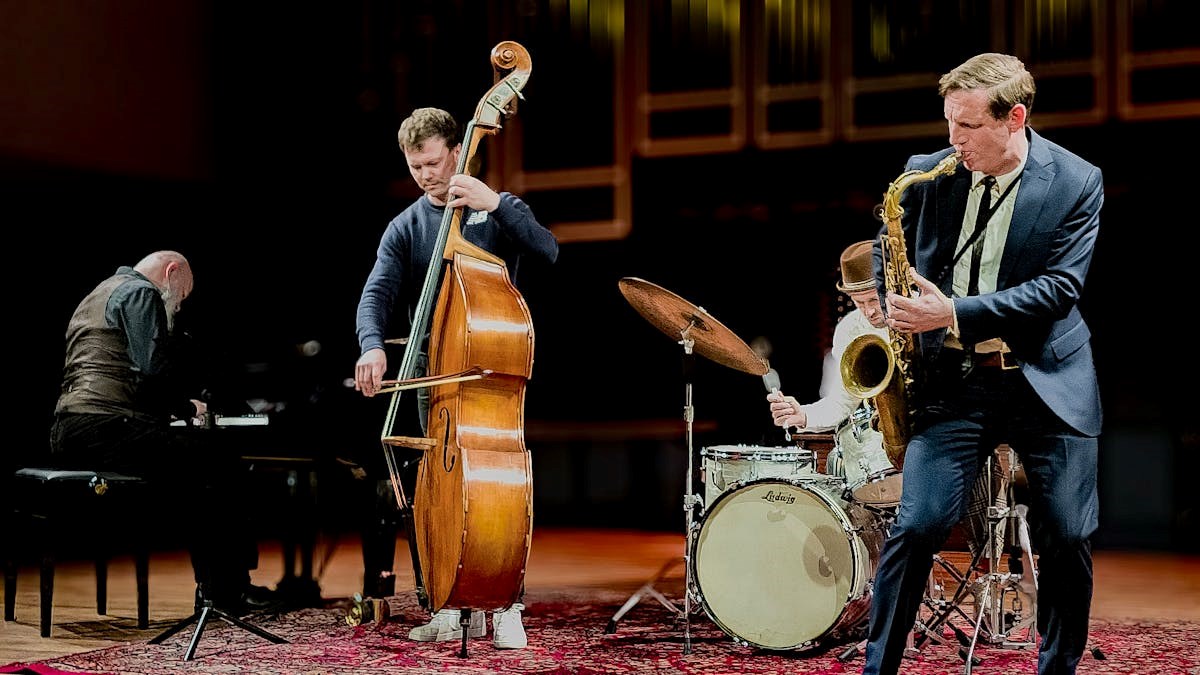 Koncert med Jan Harbeck Quartet i Festsalen på Sorø Akademis Skole (Sorø Jazzfestival)