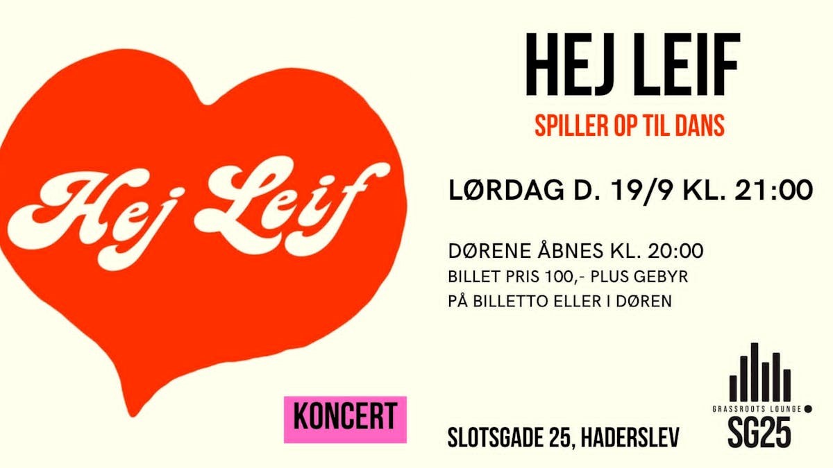 Hej Leif