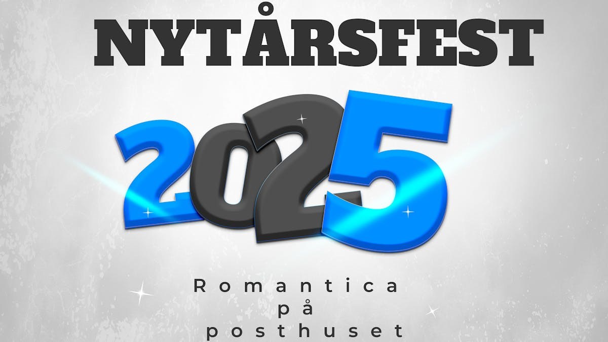 Nytårsfest: Romantica på posthuset i Kolding (30+ år)