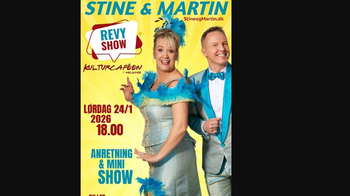 Revyshow 2026 med Stine & Martin