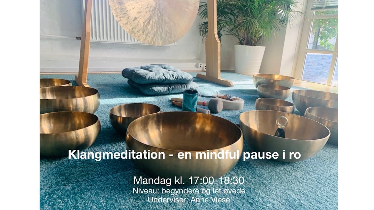 Odense: Find din indre oase med klangbad v/ Anne Viese - mandag d. 19. oktober kl. 17:00-18:30