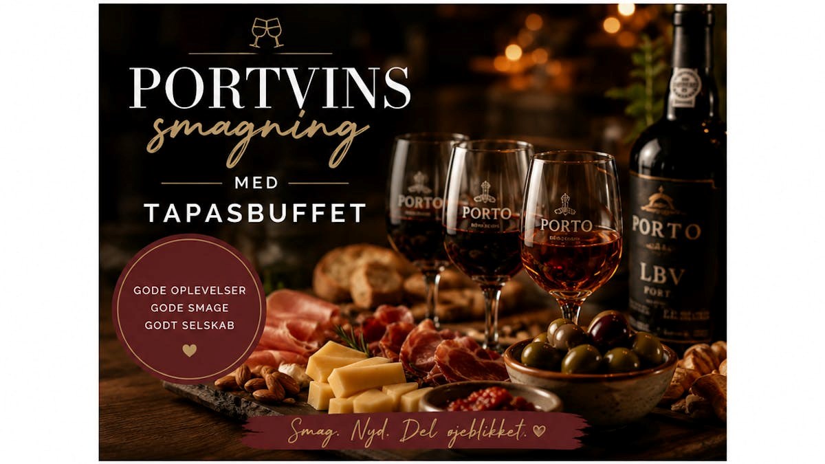 Portvinssmagning med tapas buffet