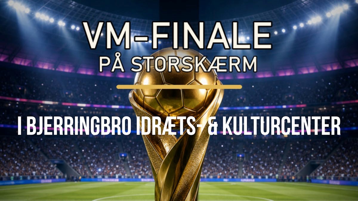 VM-finale på storskærm