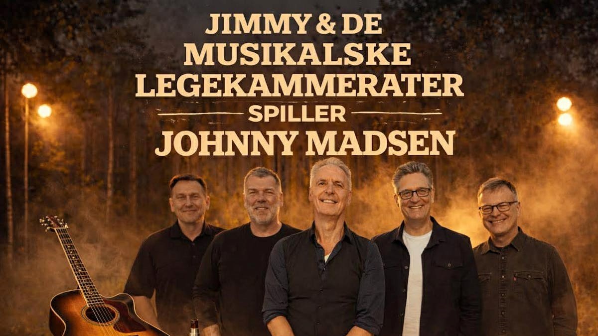 Jimmy (fra Never2Late) spiller Johnny Madsen