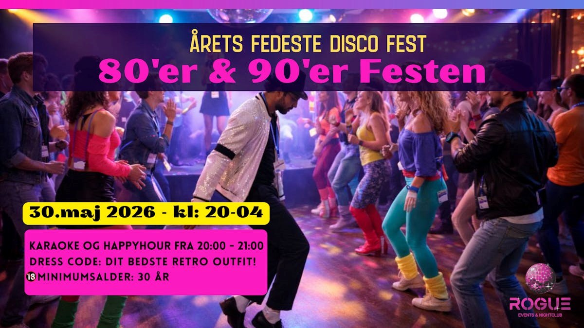 80'er & 90'er fest i Lyngby