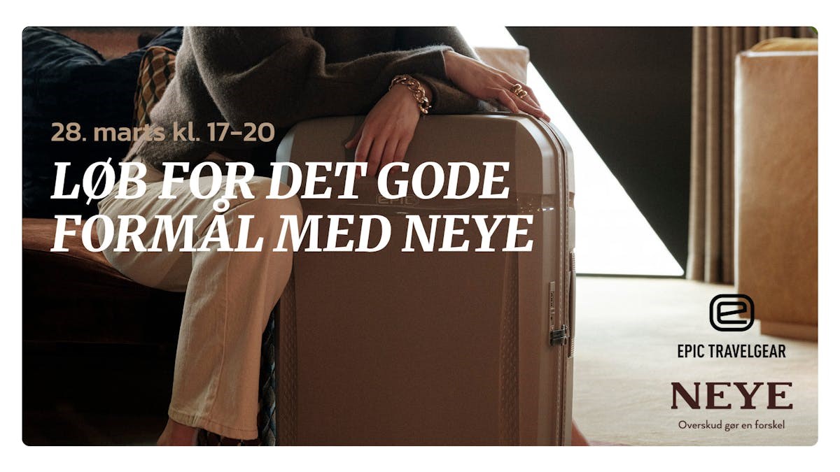 Løb for det gode formål med NEYE