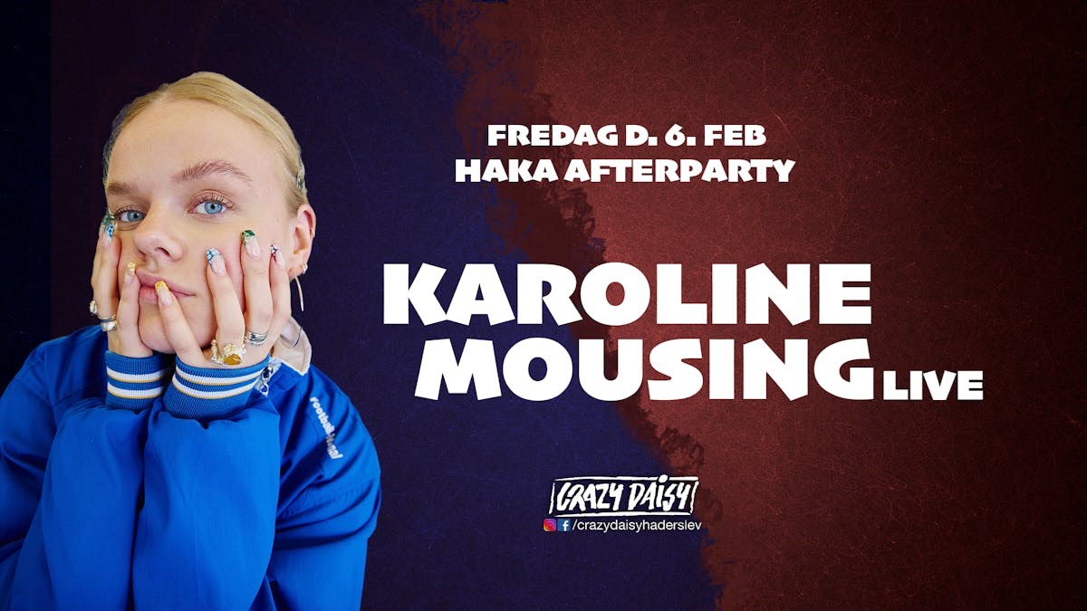 Studiefest / karoline mousing live / haka afterparty / cd haderslev