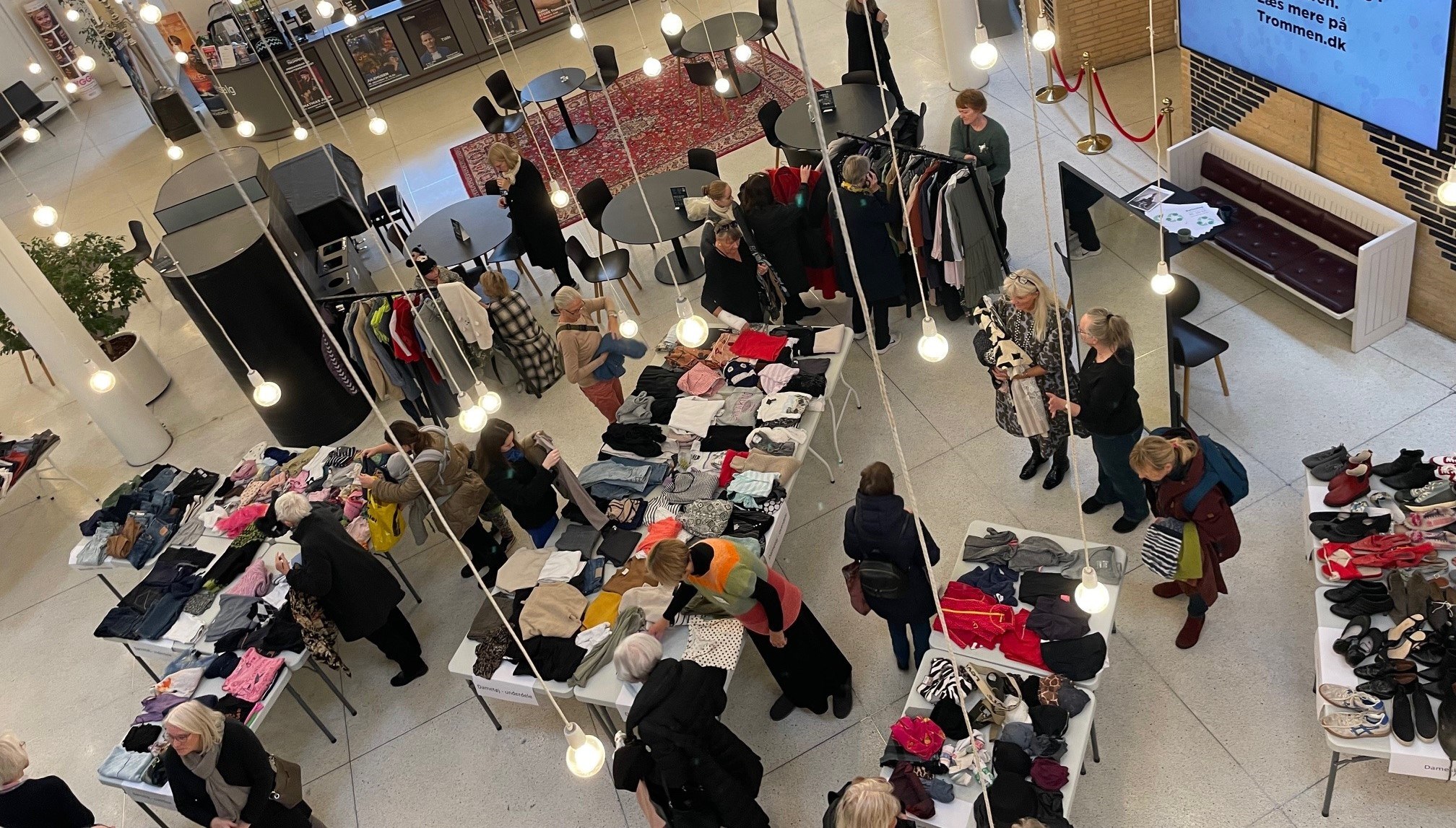 Byttedag i Kulturhus Trommen