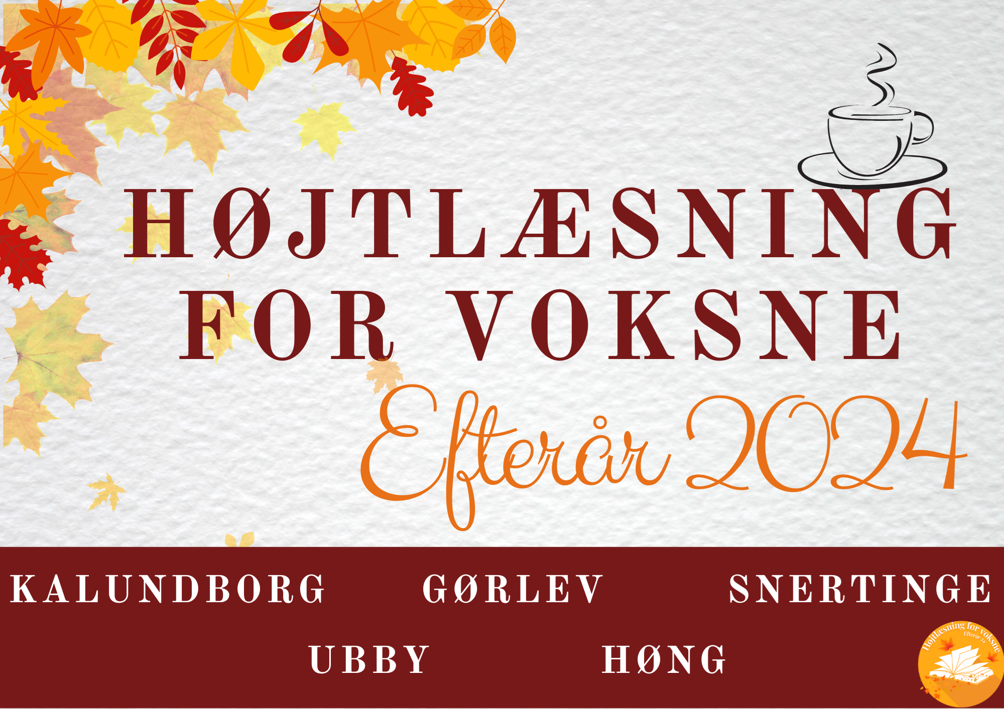 Højtlæsning for voksne på Kalundborg Bibliotek