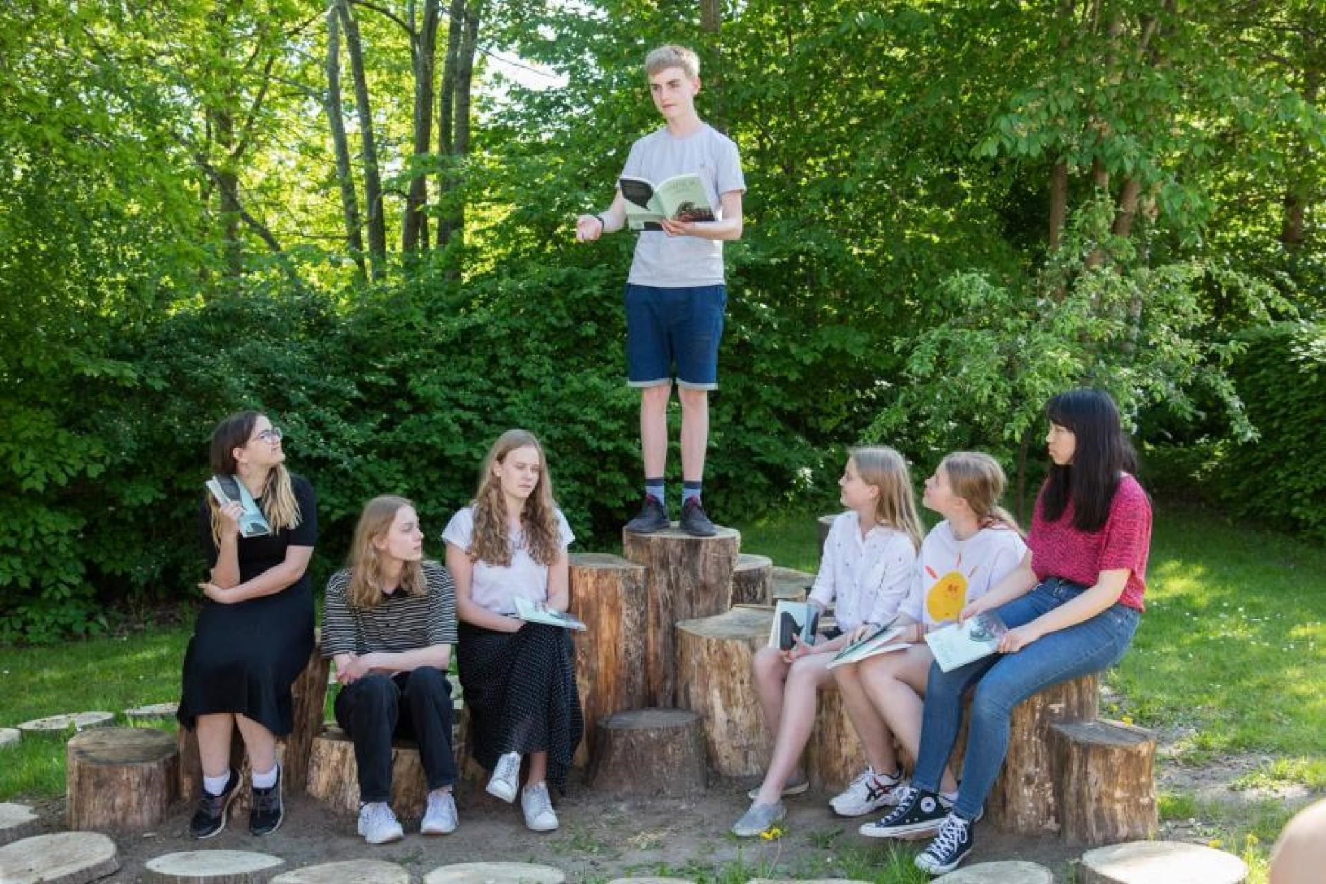 Invitation til forfatterskolens-bogreception