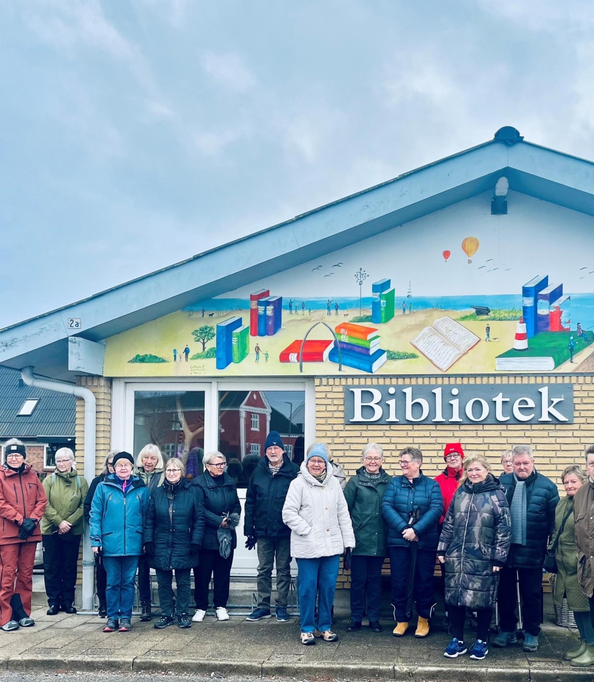 Gåklub på Hals Bibliotek