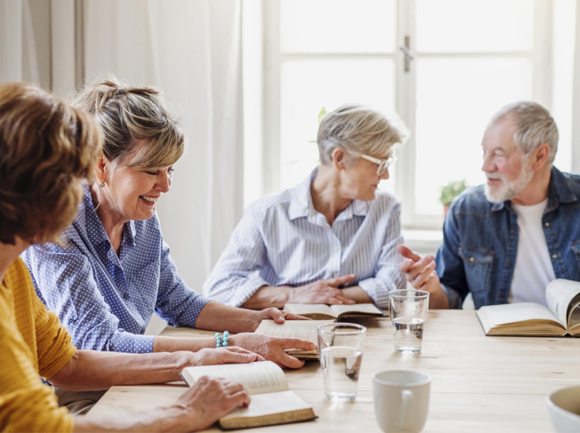 Hygge, kaffe og fællesskab om litteratur