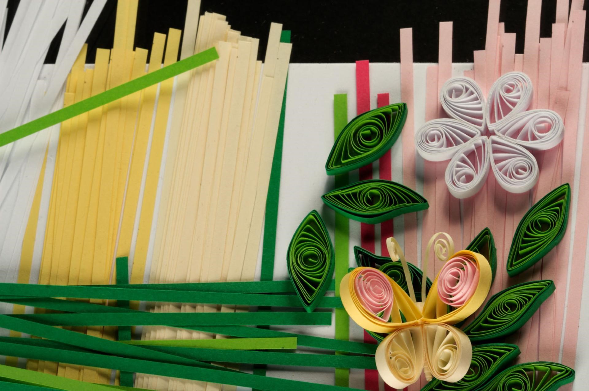 Quilling på Billund Bibliotek
