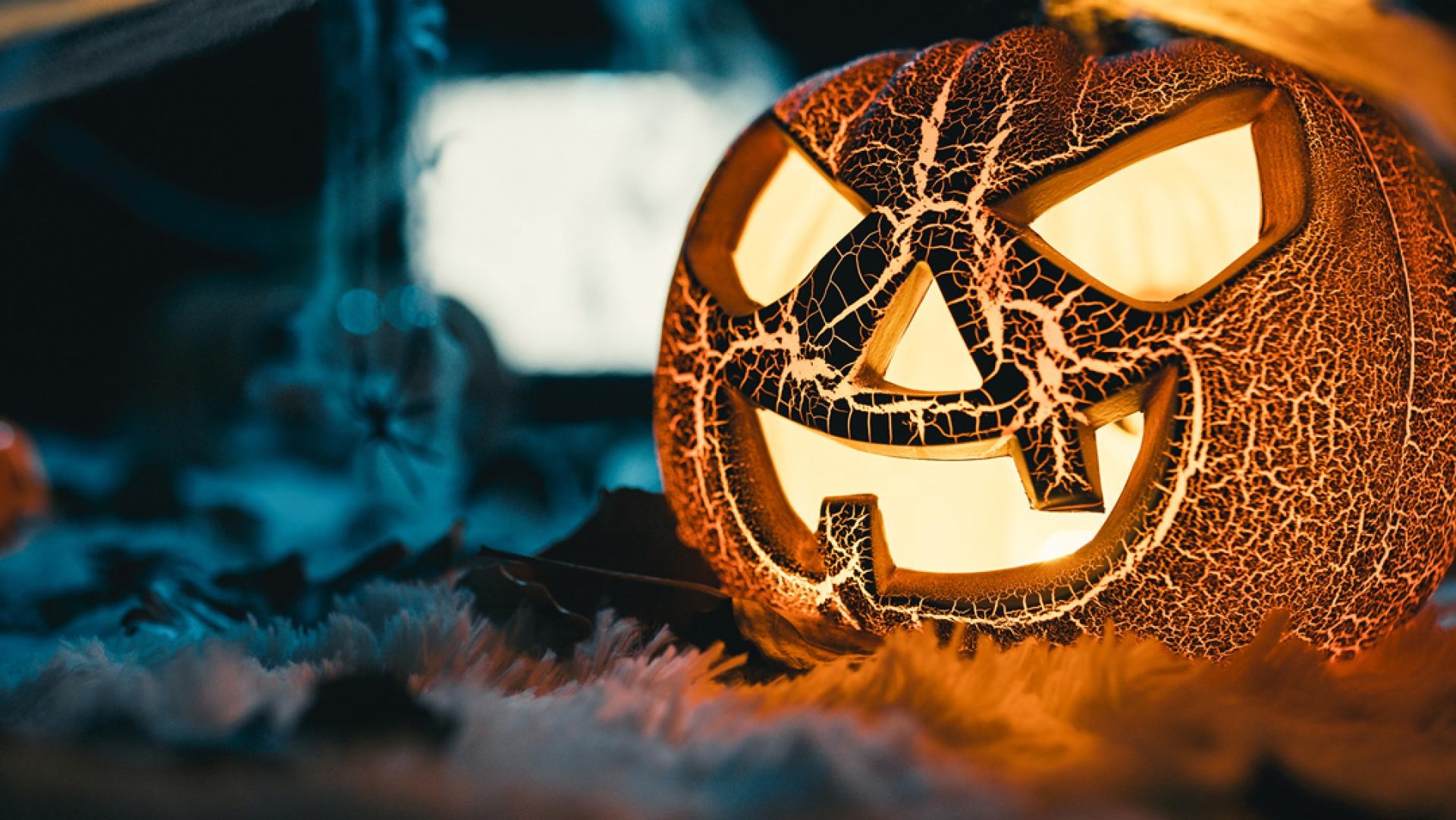 Halloween på biblioteket