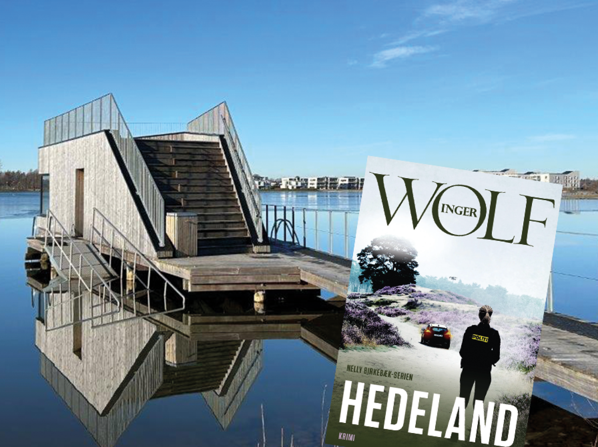 Udsolgt - litteratur i landskabet: Med krimiforfatter Inger Wolf rundt om Fuglsang Sø