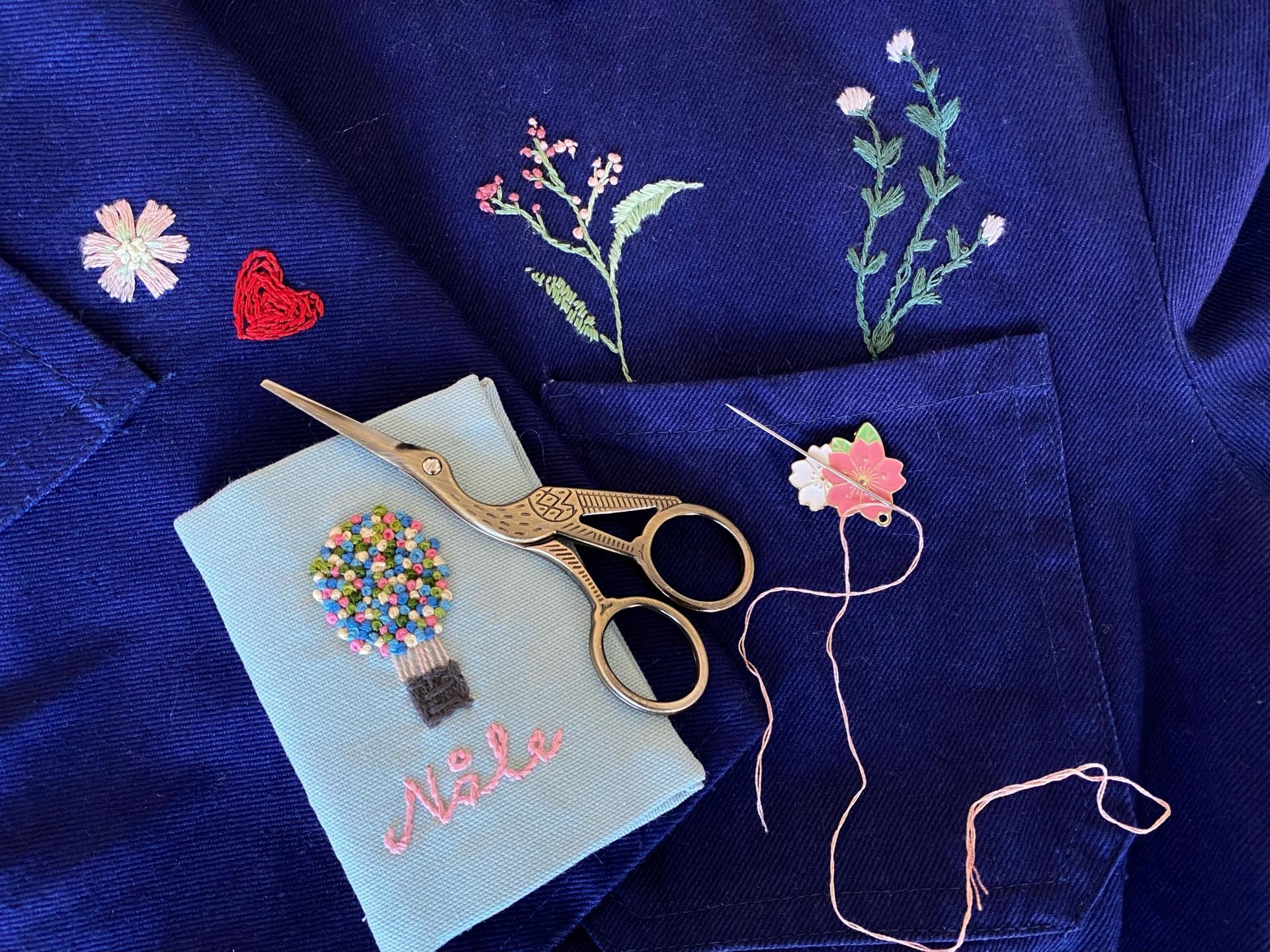 Upcycling med broderi