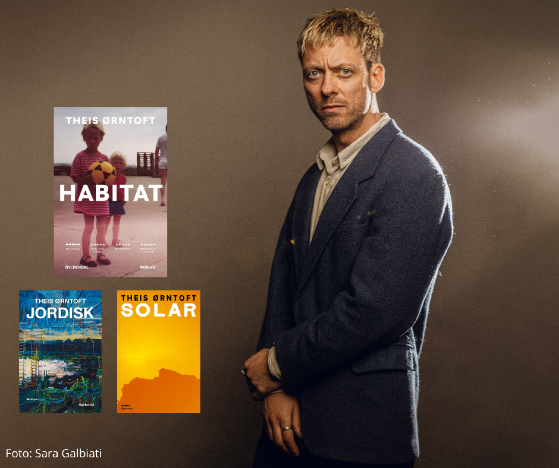 Theis Ørntoft forfattermøde