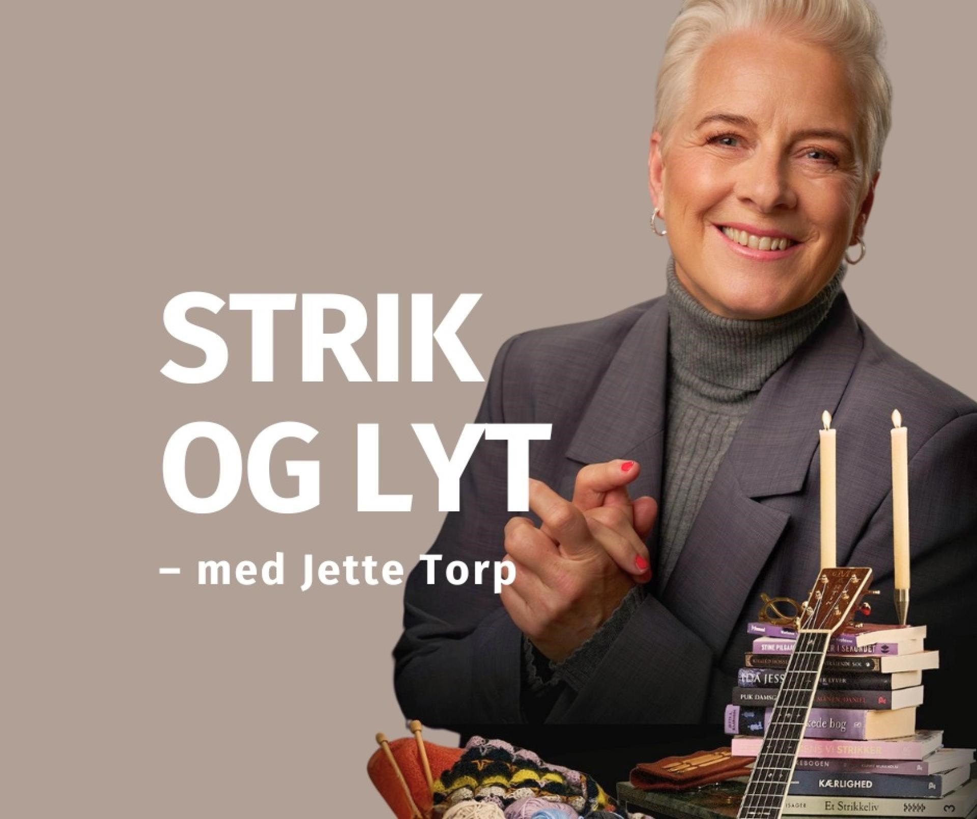 Jette torp - musikalsk foredrag med strik