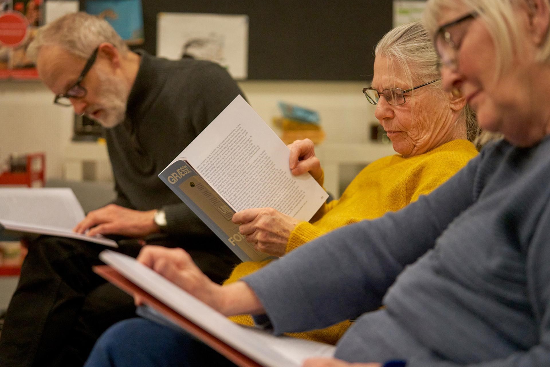 Fælles læsestund: litteraturen åbner samtalen