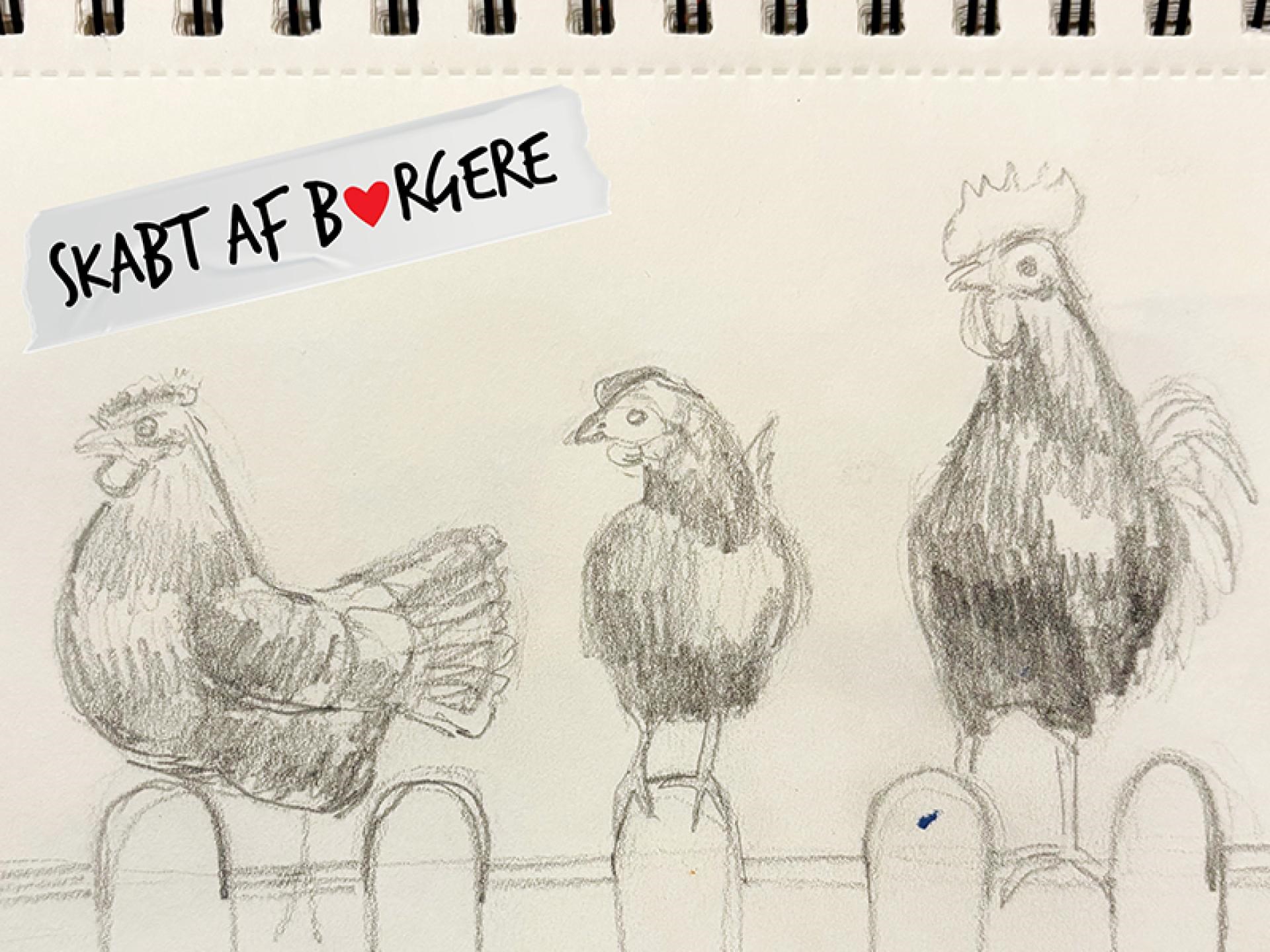 Tegnefællesskab i Skovlunde: Vi tegner sammen!