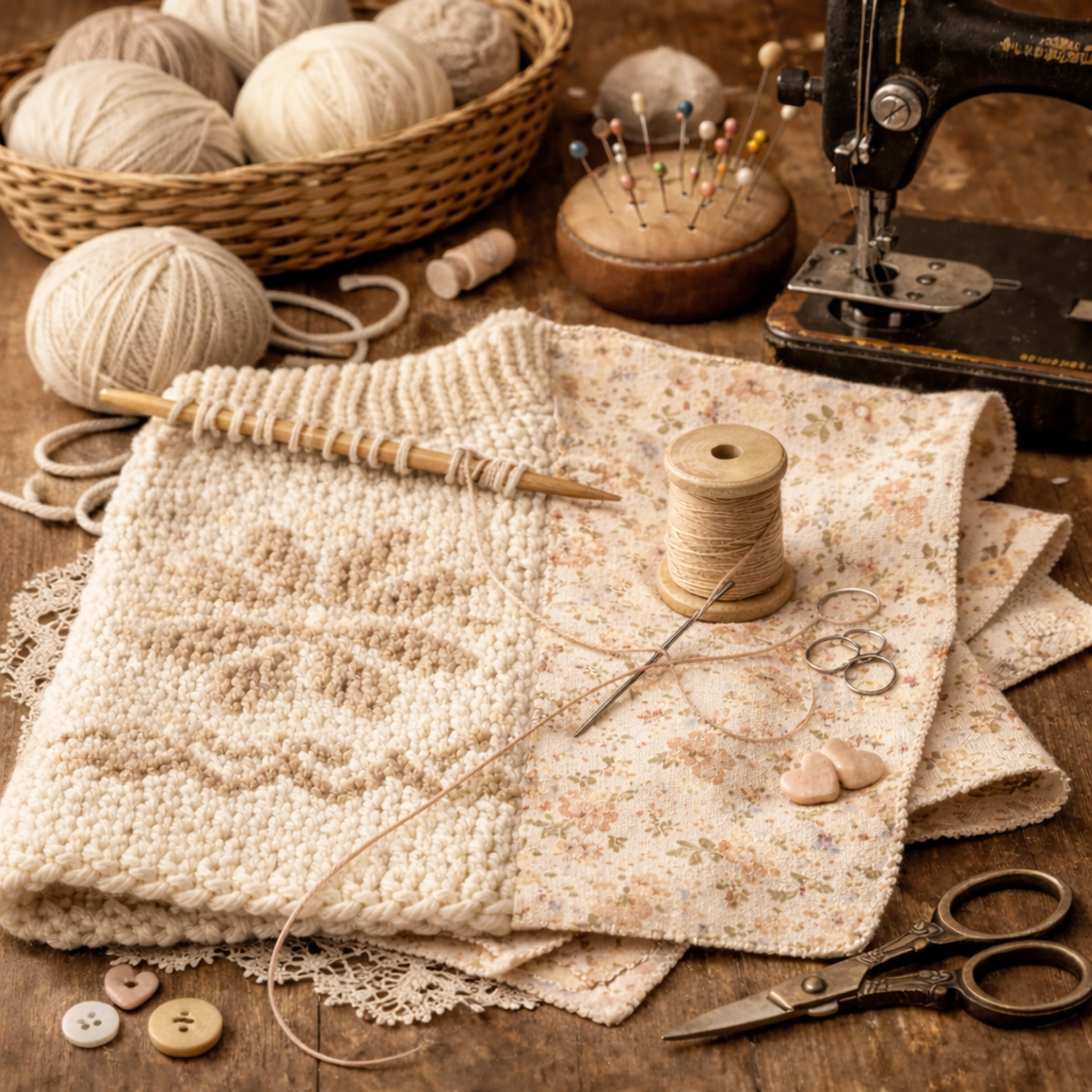 Sy og strikkestue er udvidet på Viby Bibliotek